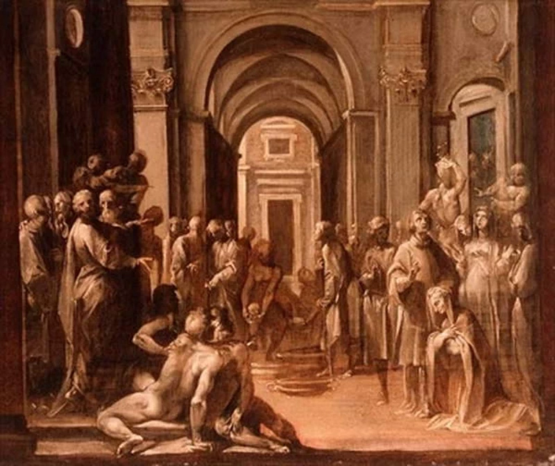 San Lorenzo tra i poveri e ammalati - The Barber Institute of Fine Arts, University of Birmingham